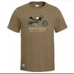 BMW Tričko  R12 nineT Pánske Olivová 2025